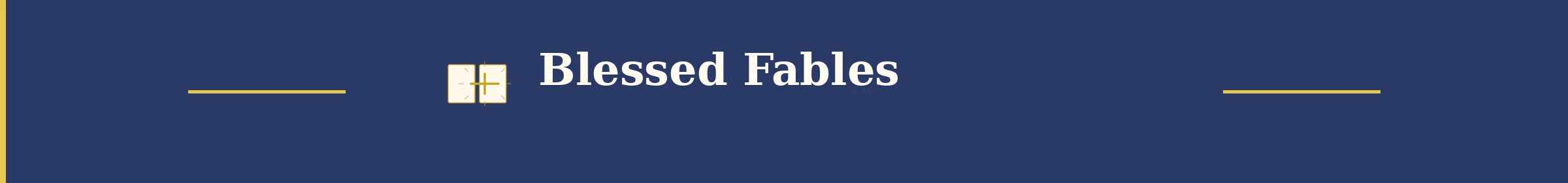 Blessed Fables - A meaningful gift, page by page.